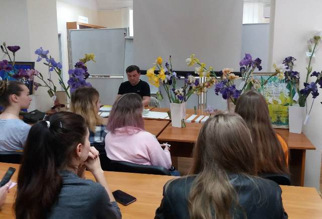 Захоплююча лекція-розповідь селекціонера про його роботу.